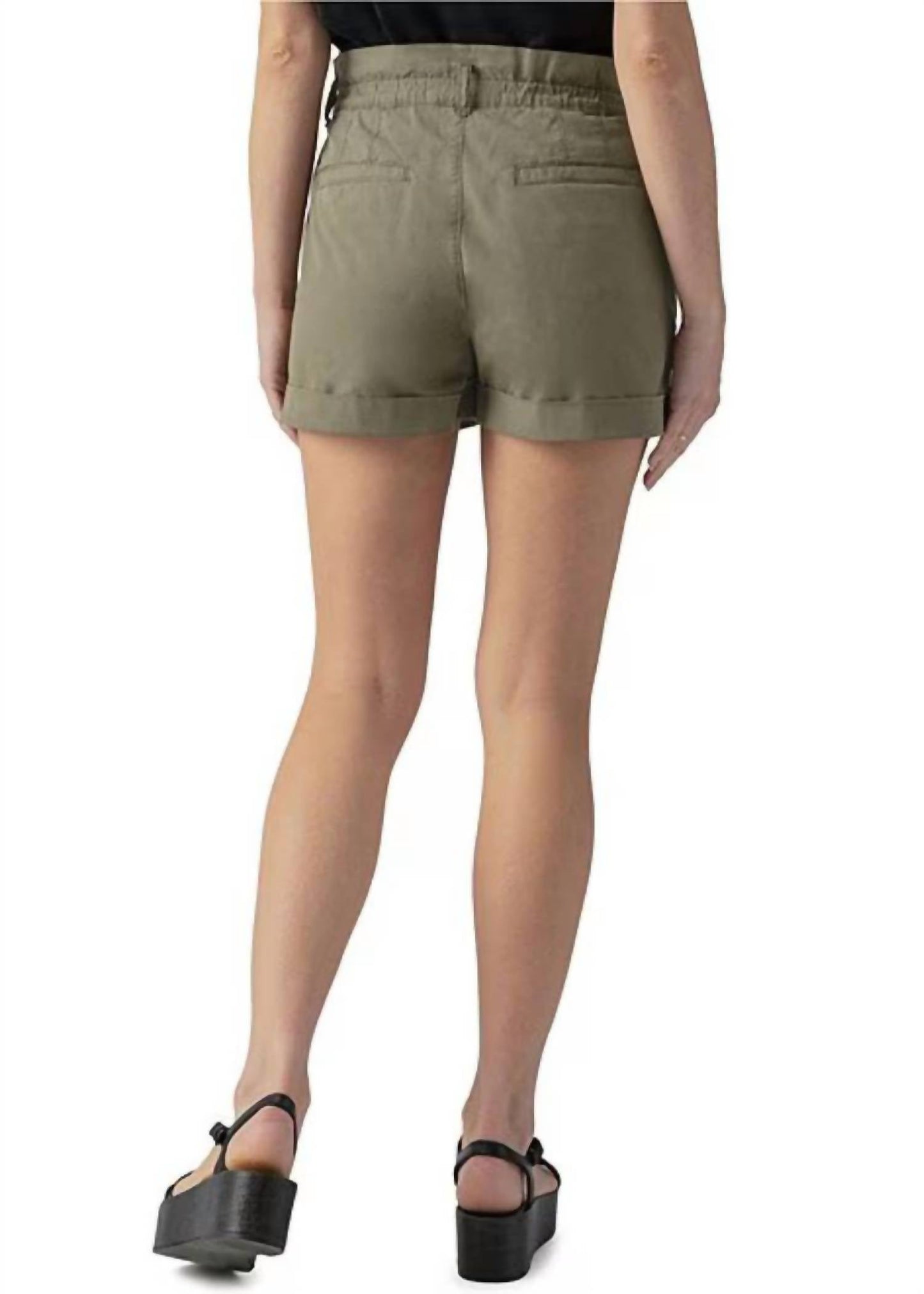 Sanctuary - Elastic Waist Cuffed Short