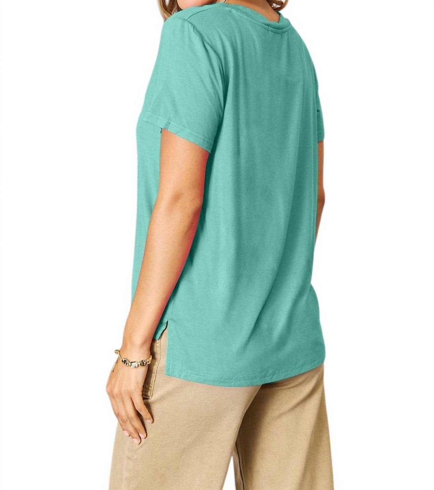 Basic Bae - Full Size Round Neck Short Sleeve T-Shirt