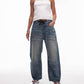 Free People - Moxie Low Slung Distressed Jeans