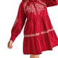 &Merci - Reba EMBROIDERED BUTTON DOWN MINI DRESS