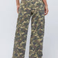 Hidden - Wide Leg Camo Jean