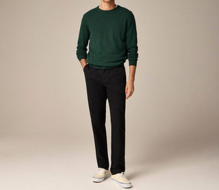 J.Crew - Calça Chino Stretch 770 de corte reto