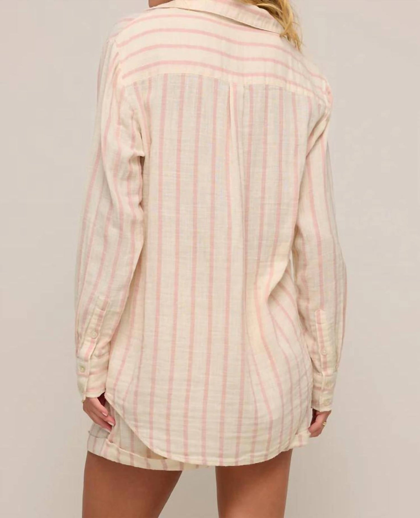 Z Supply - SATURDAY STRIPE GAUZE SHIRT