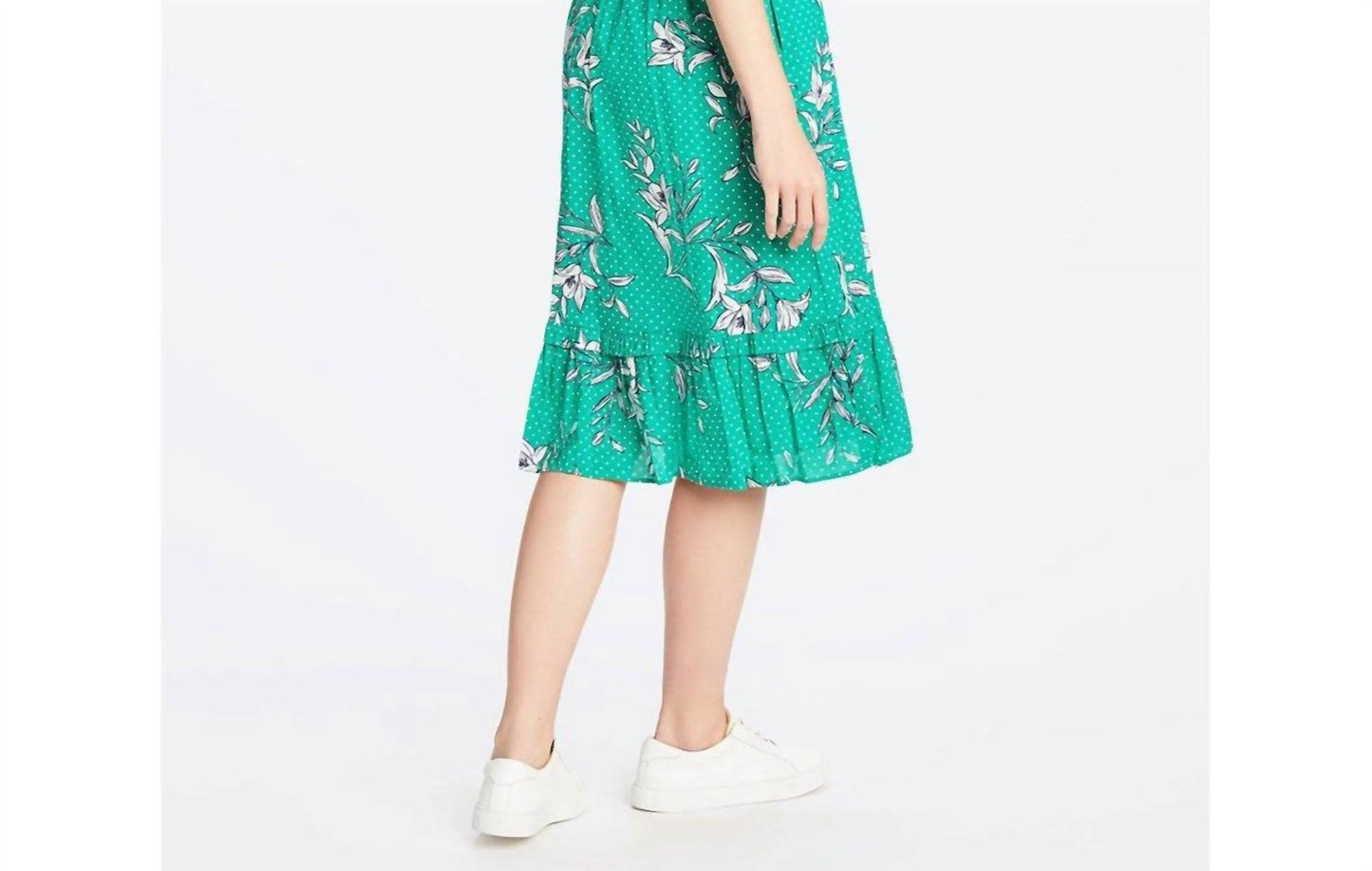 Draper James - Floral Dots Smocked Dress