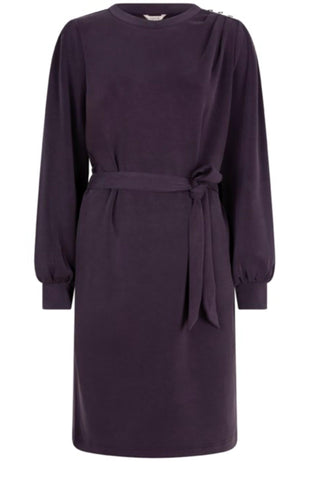 Esqualo - Vestido modal franzido feminino