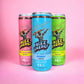 Bebida Energética Bizz - Pacote com 4, 12 oz