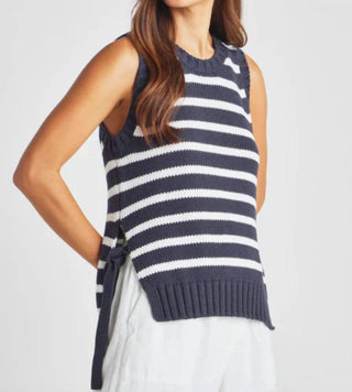 Esplêndido - Regata Zoey Tie com gola redonda