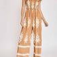 Trendsi - Umgee Full Size Smocked Printed Wide Leg Jumpsuit Plus Size