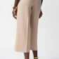 Joseph Ribkoff - Pleated Beige High-waisted Trousers