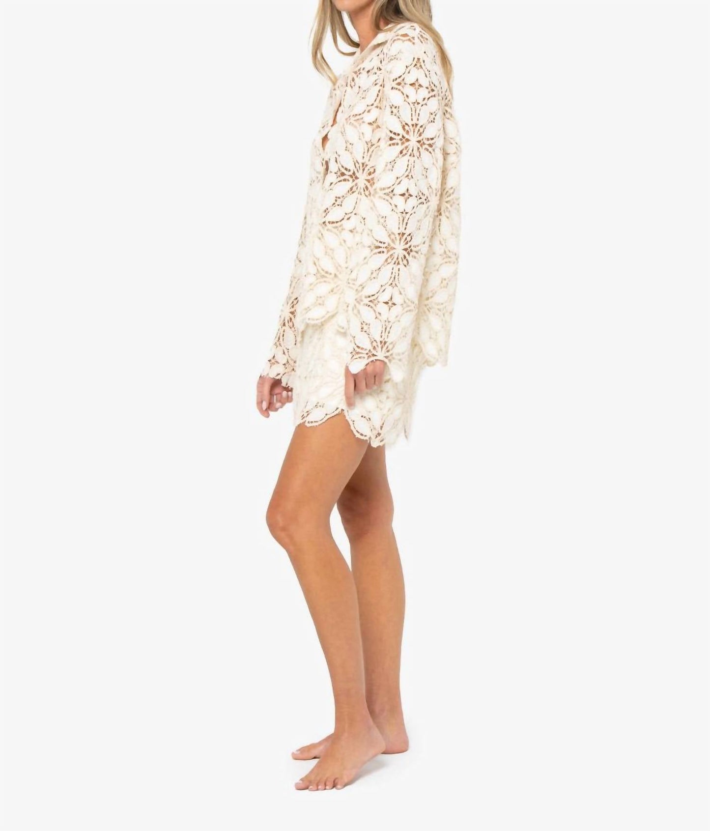 Jbq - Maxine Long Sleeve Button Dwon Shirt