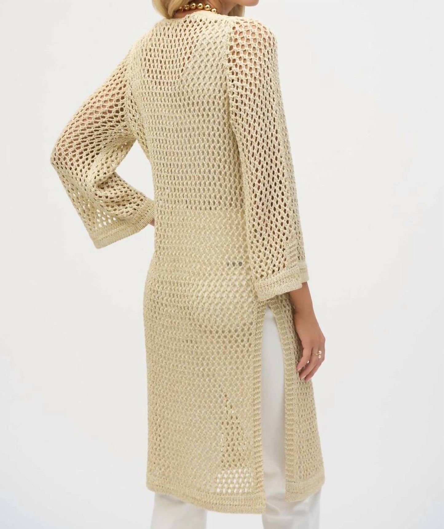 Joseph Ribkoff - Sweater Knit Open Stitch Cover-up