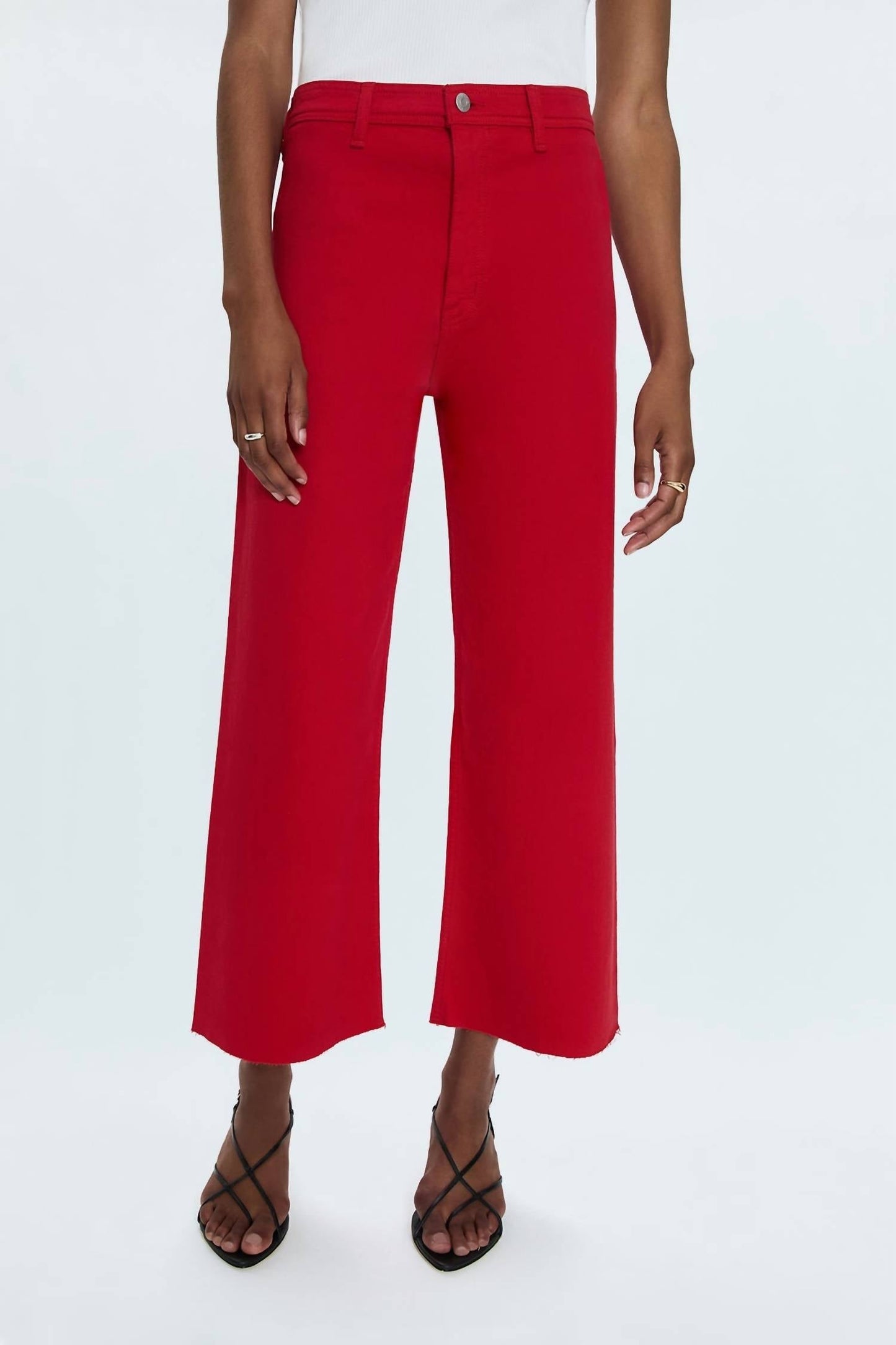 Pistola - Penny Crop High Rise Wide Leg Pants