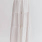 Entro - High Waist Smocked Waist Tiered Pants