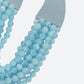 Anb Fashion - Women's Chunky Beaded Layered Necklace