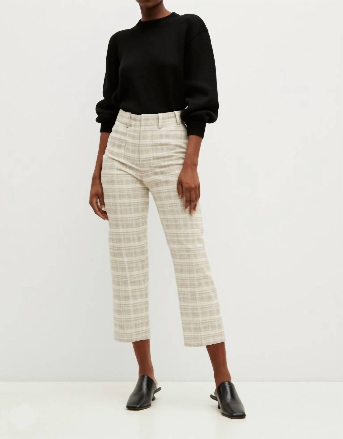 Something Navy - Barbie Tweed Trousers