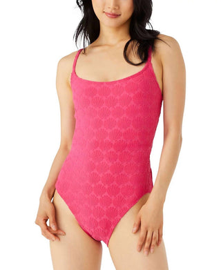 Kate Spade - Seashell Burnout Linge Swimsuit