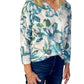 Democracy - Placement Floral Print Knit Top