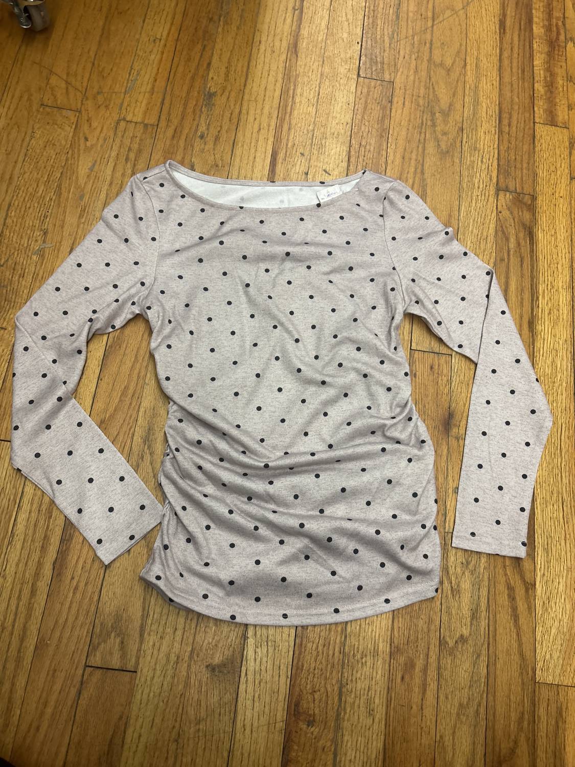 1 The Woman - Women's Polka dot long sleeved top