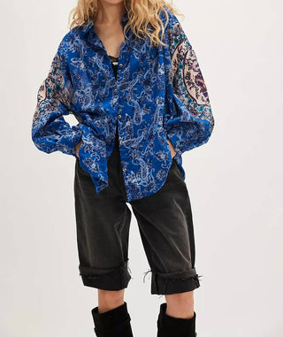 Free People - Blusa Botão de Rosa