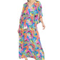 Entro - Tropical Print Maxi Dress