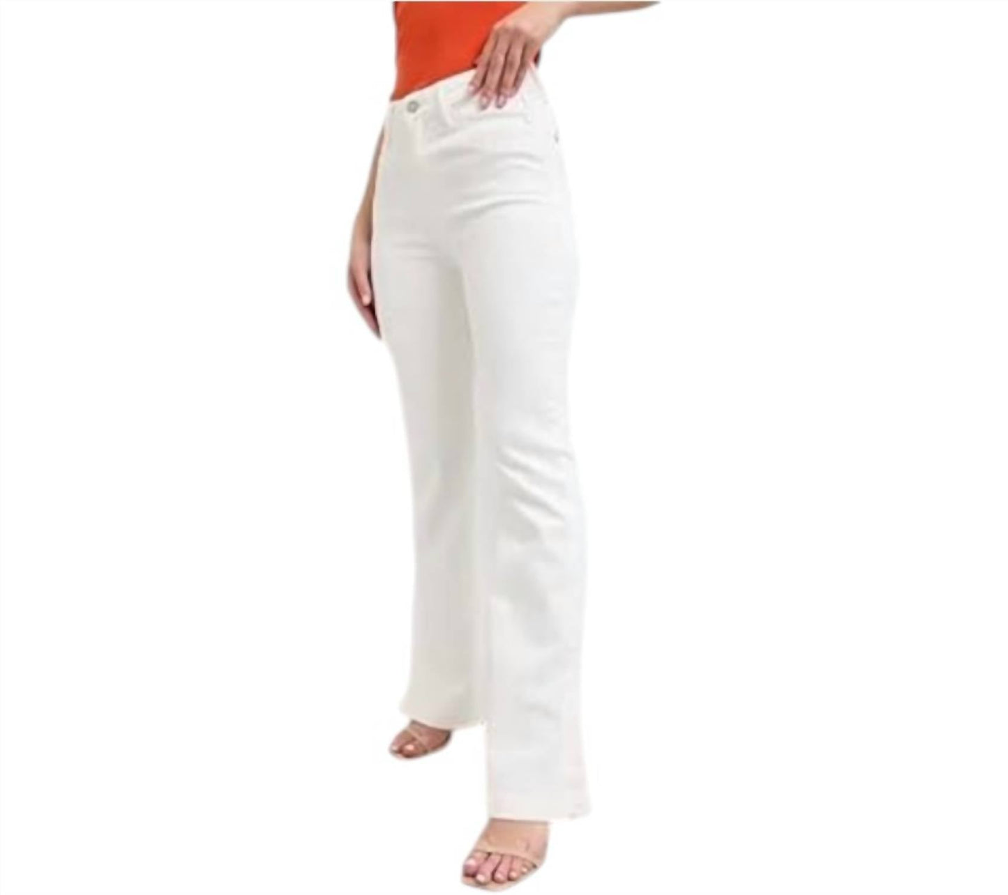 Judy Blue - High Waist Side Slit Slim Boot Jeans