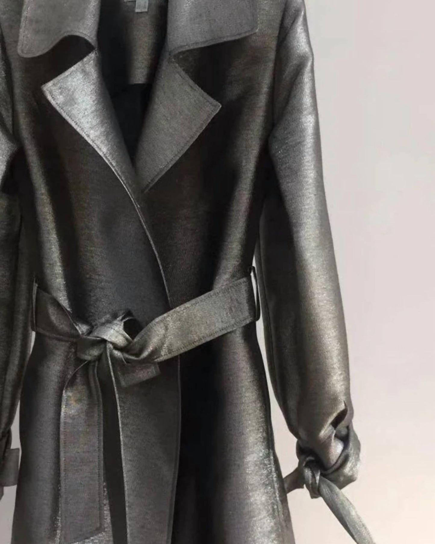 124 Voltaire - Women's Shine Trench Coat