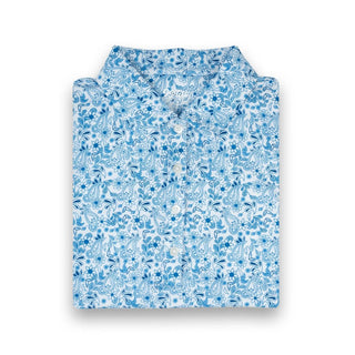 2Putt - Polo sem mangas com estampa paisley