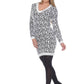 White Mark - Women's Angora Like Sweater Dresss