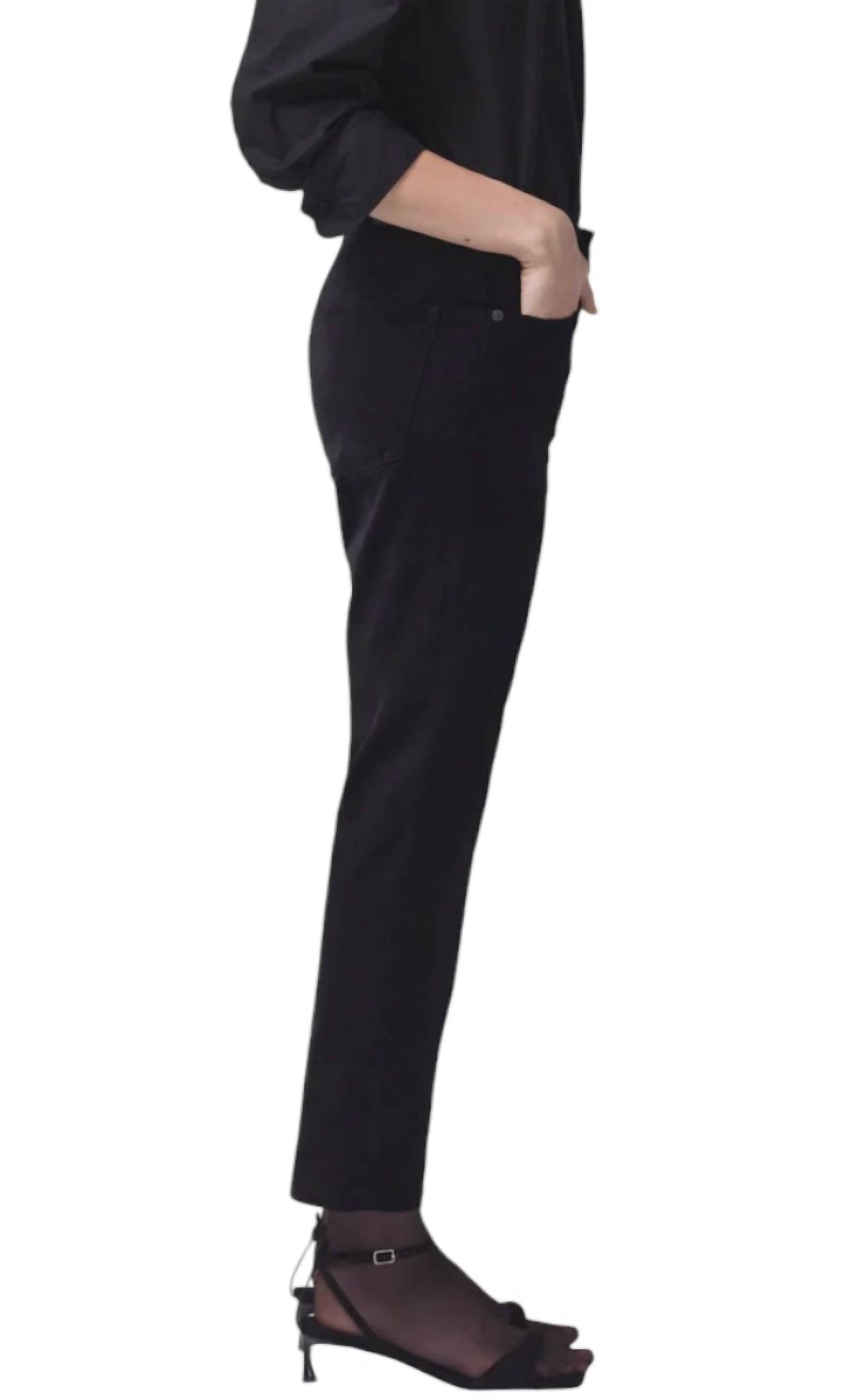 Citizens Of Humanity - ISOLA CROPPED BOOT IN VELVET JEANS