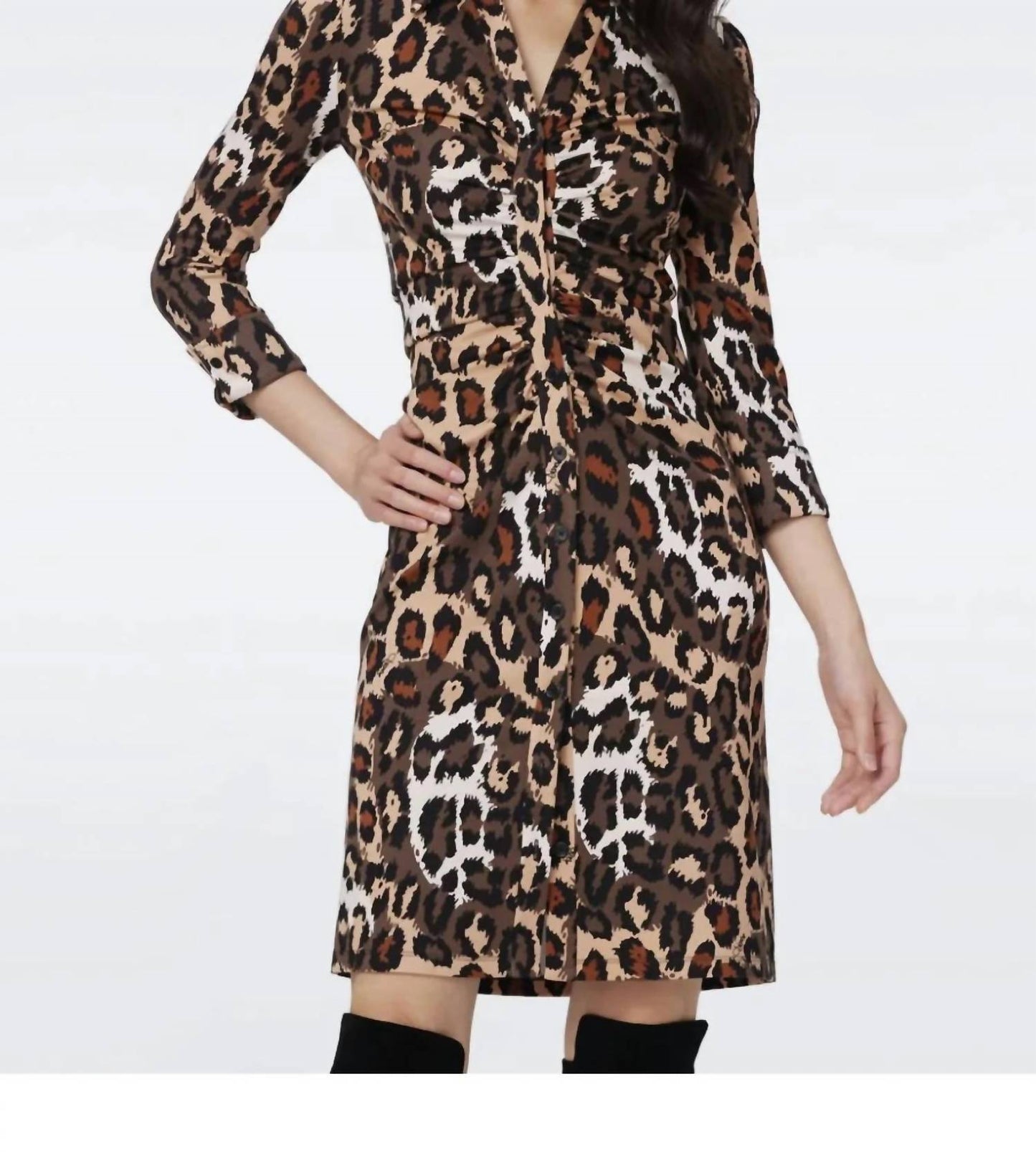 Diane Von Furstenberg - Women's The Sheska Dress In Leo Print