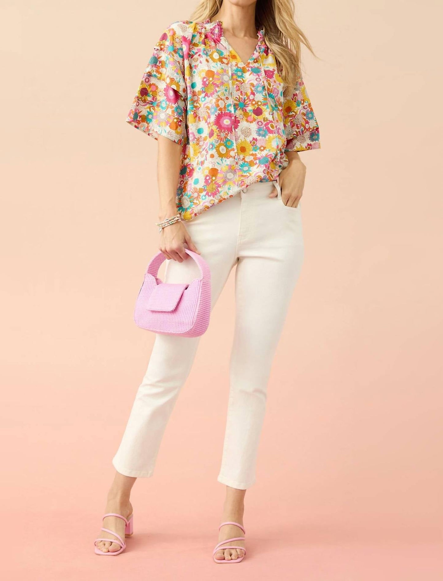 Coco + Carmen - Meadow Printed Top