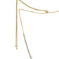 Diana M Jewels - 3.50 Cts Diamond Graduated Half Way Bolo Tennis Necklace