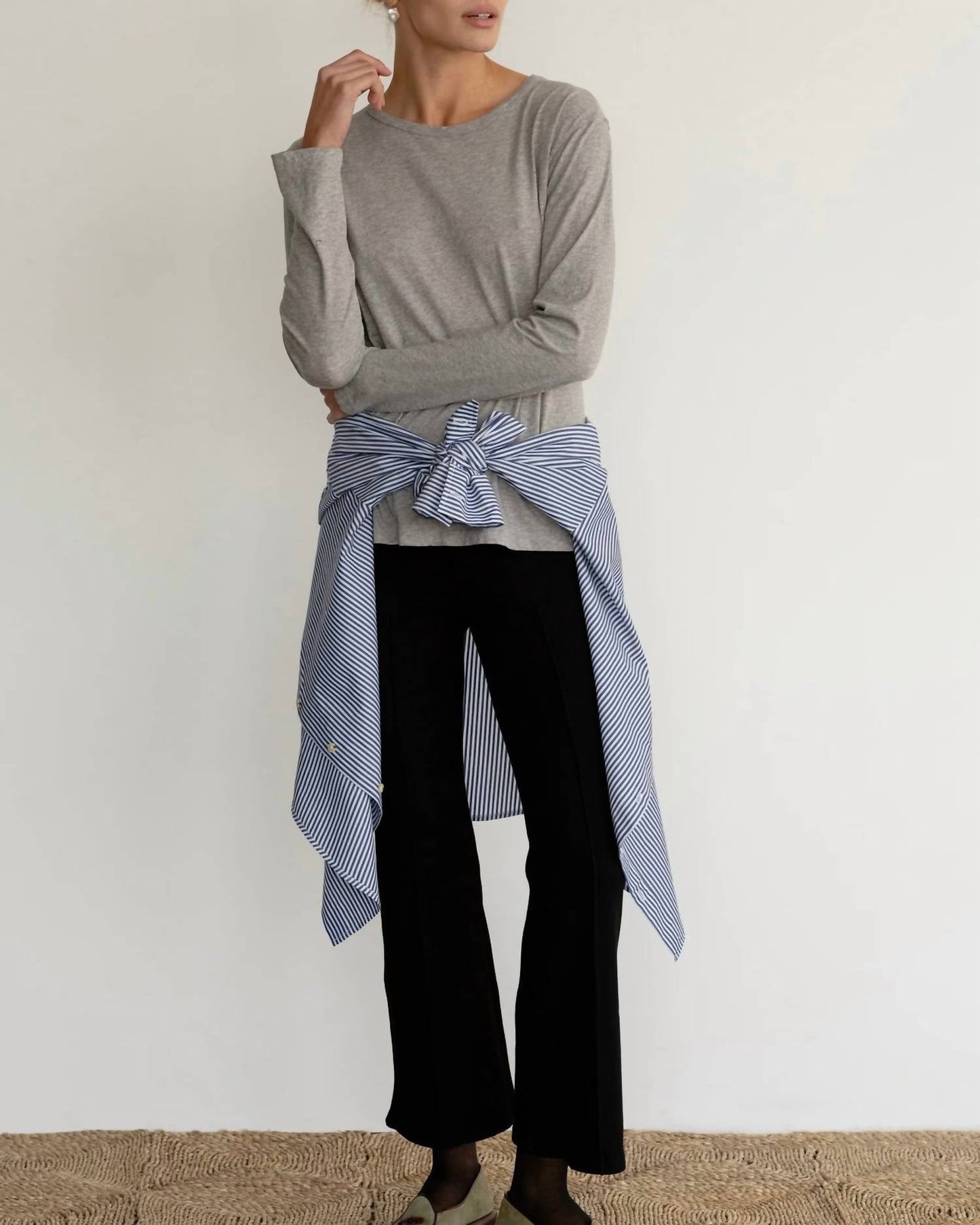 Donni. - Rib Kick Flare Pant