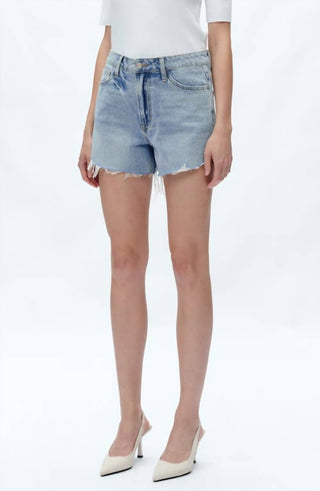 Bayeas - Kelly High Waist Cutoff Denim Short