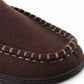 Isotoner - Men's Faux Woolen Grady Moccasin Hoodback Slipper