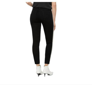 Joe'S Jeans - Calça jeans skinny listrada de couro sintético com cintura alta Charlie