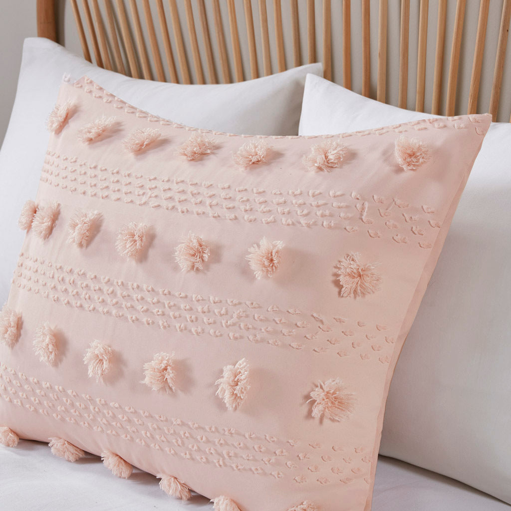 Full/Queen Clip Jacquard Comforter Set