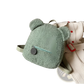 Bear Shaped Plush Backpack Cute Fuzzy Fleece Rucksack