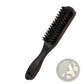 Beard Brush Stiff Pig Bristle with Wooden Handle
