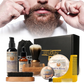 Beard Care Kit 9 Piece Grooming Set with Styling Tools