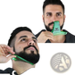 Beard Shaping Comb with Nose Guide and Step Cut Design