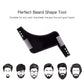 Beard Shaping Tool and Comb for Precise Trimming