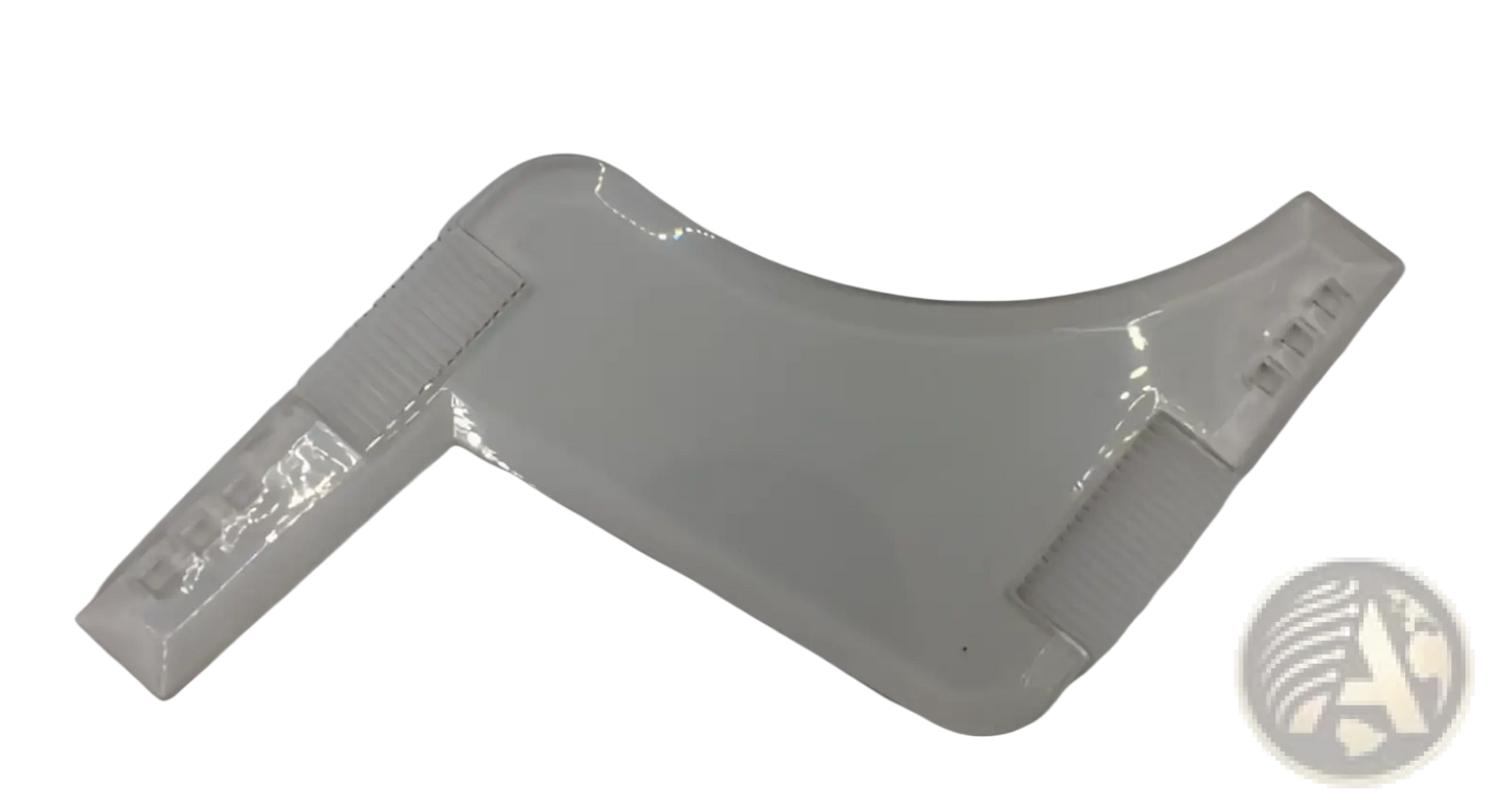 Beard Shaping Tool and Comb for Precise Trimming