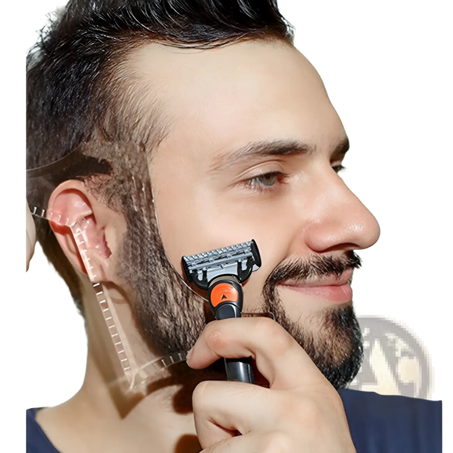 Beard Shaping Tool and Template Comb for Men