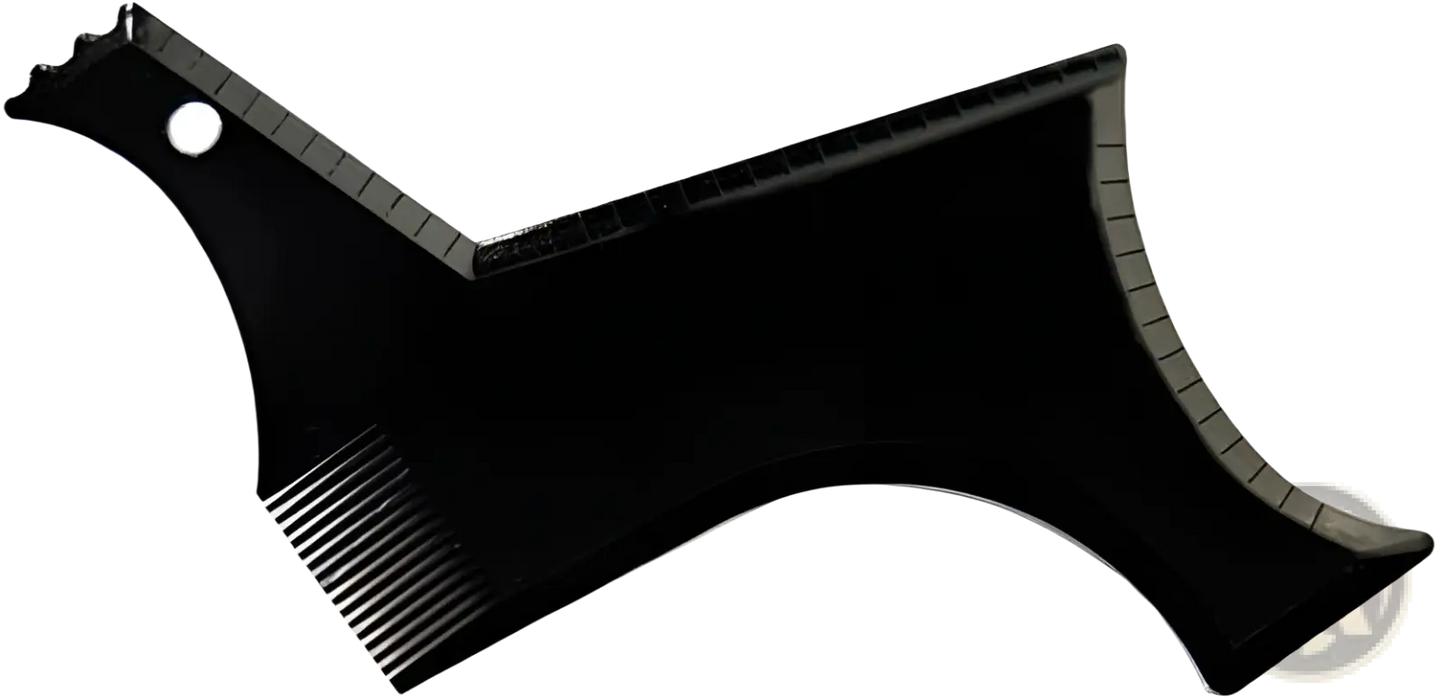 Beard Shaping Tool and Template Comb for Men