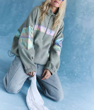 Free People - Away We Go Half Zip Jacket