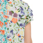 Entro - Mixed Print Surplice Top