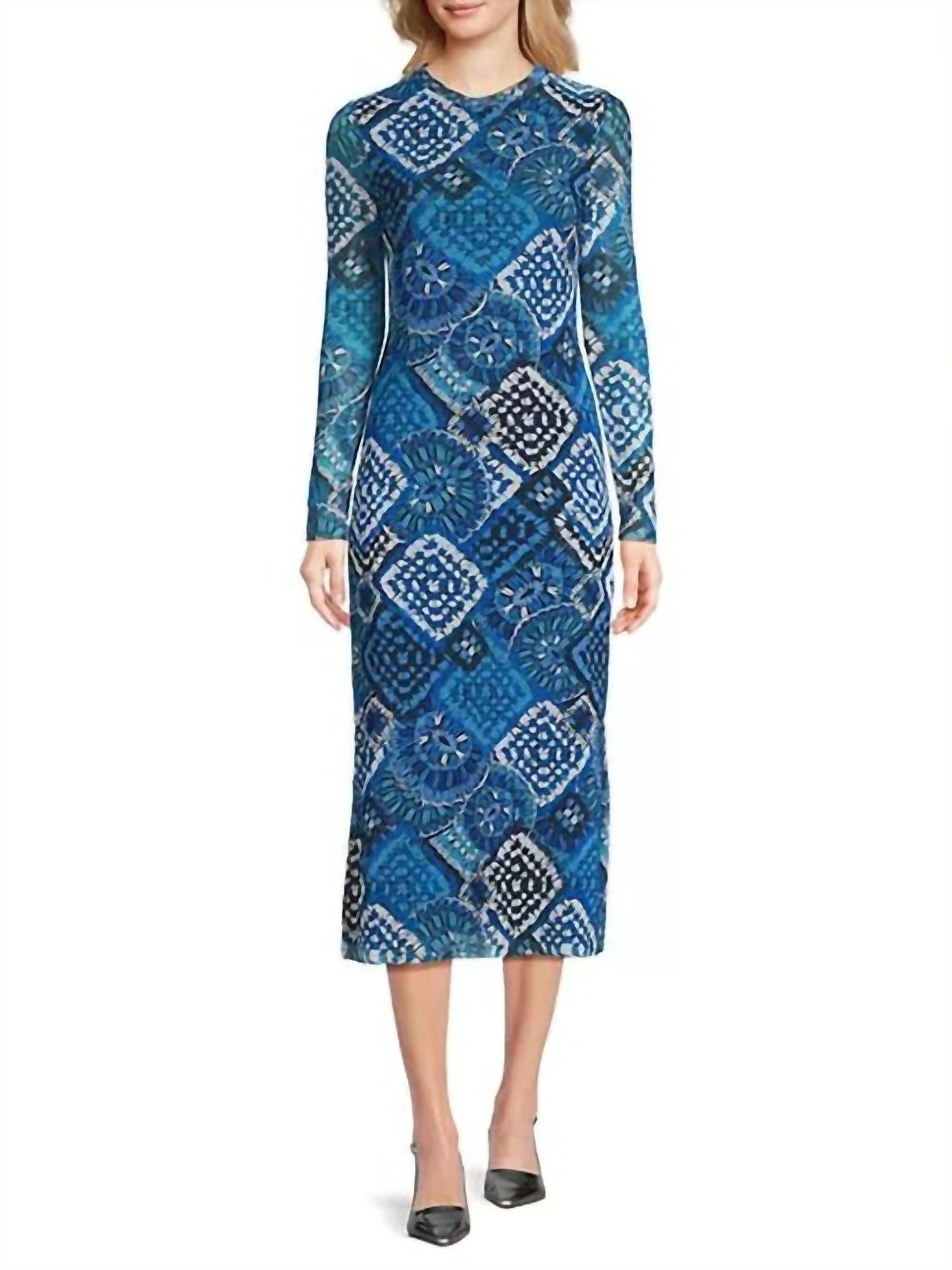 Johnny Was - LOLIA MESH MIDI DRESS