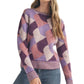 &Merci - Colorful Abstract Knit Sweater