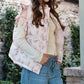 8Apart - Junior Women's Floral Puffer Vest